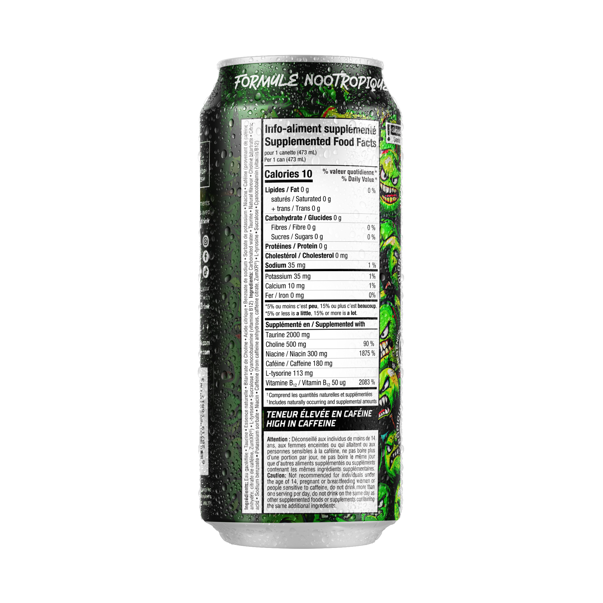 Spark - Pomme verte - Caisse de 12 Canettes (473ml)