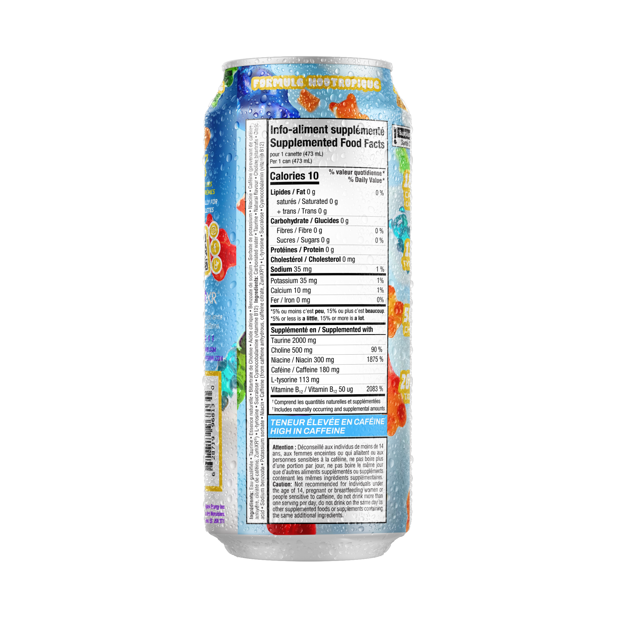 Spark - Gummy bears - Caisse de 12 canettes (473ml)